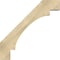 Ekena Millwork 6"W x 34"D x 34"H Merced Rough Sawn Knee Brace, Douglas Fir BRC06X34X34MRC00RDF - alternate 2